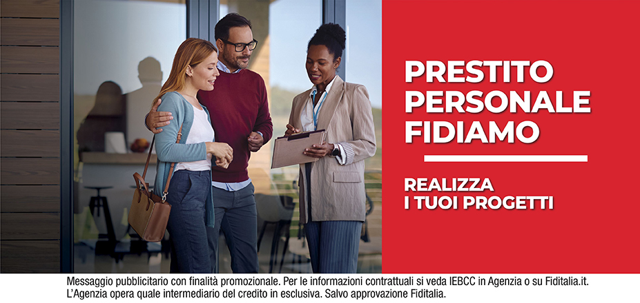 Agenzia Studio DAC Fiditalia | Milano | Prestito Personale Fidiamo - Ti aspettiamo per realizzare i tuoi progetti. Messaggio pubblicitario con finalità promozionale. Per le informazioni contrattuali si veda IEBCC in Agenzia o su Fiditalia.it. L’Agenzia opera quale intermediario del credito in esclusiva. Salvo approvazione Fiditalia.