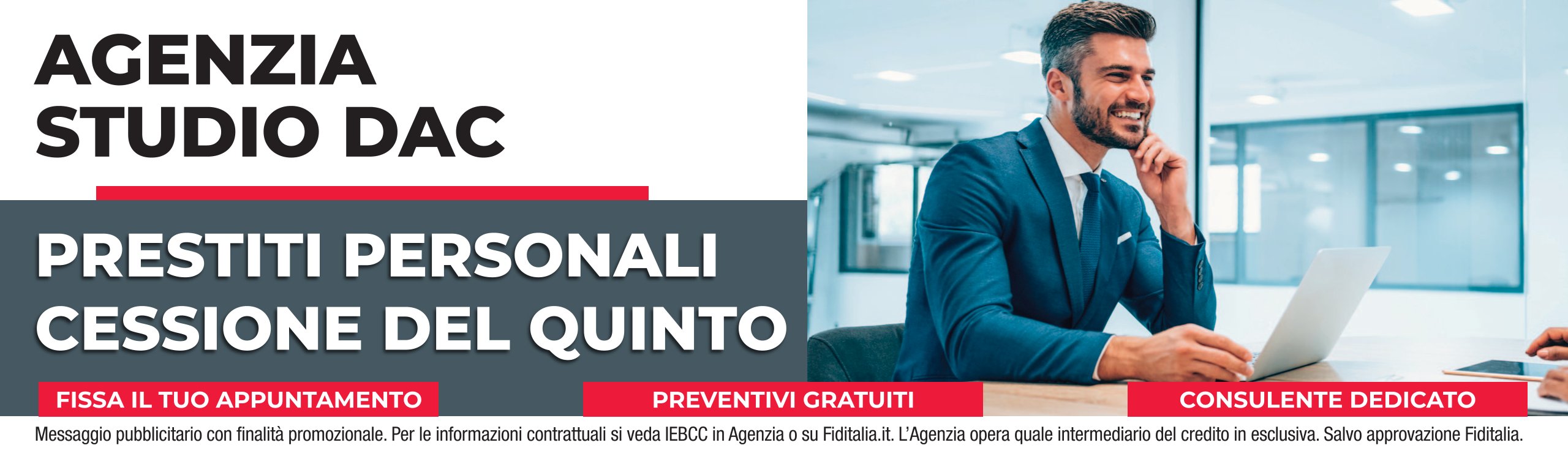Contatti Agenzia Studio DAC filiali Fiditalia - Prestiti personali, Cessione del quinto